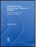 Martin Binder, Martin (Max Planck Institute of Economics Binder, Binder Martin - Elements of an Evolutionary Theory of We