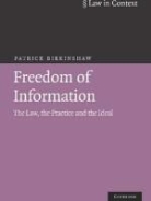 Patrick Birkinshaw, Patrick (University of Hull) Birkinshaw, Birkinshaw Patrick - Freedom of Information