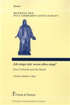 Günter Balders - "Ich singe mit, wenn alles singt"