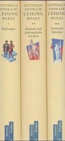 Gotthold E. Lessing, Gotthold Ephraim Lessing - Werke, 3 Bde.