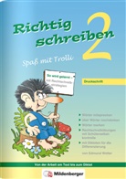 Edmund Wetter - Richtig schreiben, Spaß mit Trolli: Richtig schreiben - Spaß mit Trolli 2. Schuljahr, Druckschrift