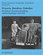 Giovannin, Norber Giovannini, Norbert Giovannini, Moraw, Fran Moraw, Frank Moraw... - Erinnern, Bewahren, Gedenken