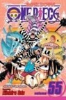 Eiichiro Oda, Eiichiro Oda, Eiichiro Oda - One Piece v.55