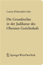 Lamiss Khakzadeh-Leiler - Die Grundrechte in der Judikatur des Obersten Gerichtshofs
