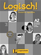 Stefanie Dengler, Anette Kannenberg, Daniela Kohl - Logisch! - Deutsch für Jugendliche - Bd.2: Arbeitsbuch, m. Vokabeltrainer-CD-ROM