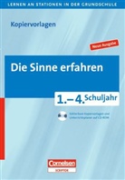 Haral Baumbusch, Jutt Maurach, Marian Neininger, Klaus Becker, Rolan Bauer, Roland Bauer - Die Sinne erfahren, 1.-4. Schuljahr, m. CD-ROM