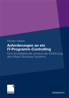 Florian Haack - Anforderungen an ein IT-Programm-Controlling