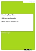 Diana Ingeborg Klein - El leísmo de Ecuador