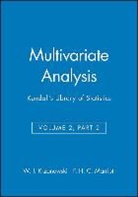 Krzanowski, W J Krzanowski, W. J. Krzanowski, W. J. (University of Exeter Krzanowski, W. J. Marriott Krzanowski, Wojtek J. Marriott Krzanowski... - Multivariate Analysis, Volume 2, Part 2
