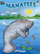 Jan Sovak - Manatees Coloring Book