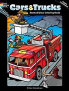 Peter Donahue - Cars and Trucks Stained Glass Coloring Book