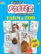 Peter Donahue - Build a Poster - Farm & Zoo Coloring Book