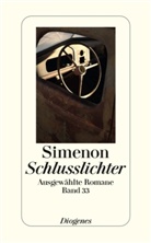 Georges Simenon - Ausgewählte Romane in 50 Bänden - Bd. 33: Schlußlichter