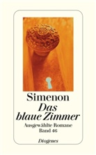 Georges Simenon - Ausgewählte Romane in 50 Bänden - Bd. 46: Das blaue Zimmer