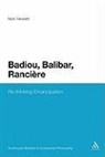 Nick Hewlett - Badiou, Balibar, Ranciere