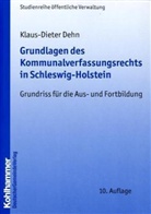 Klaus-Dieter Dehn - Grundlagen des Kommunalverfassungsrechts in Schleswig-Holstein