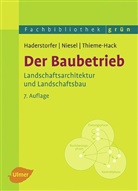 Rudol Haderstorfer, Rudolf Haderstorfer, Alfre Niesel, Alfred Niesel, Thieme-Hac, M Thieme-Hack... - Der Baubetrieb