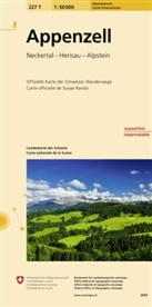 Bundesamt für Landestopografie swisstopo, Bundesam für Landestopografie swisstopo, Bundesamt für Landestopografie swisstopo - Landeskarte der Schweiz: Appenzell