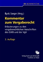 Heinz-Peter Dicks, Johannes Dietlein, Gregor Franßen, Jan Byok, Wolfgang Jaeger, Wolfgang Jäger - Kommentar zum Vergaberecht (VgR)