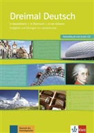 Stefan Adler, Uta Matecki - Dreimal Deutsch: Arbeitsbuch, m. Audio-CD