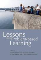 Henk Van Berkel, Harry Hillen, Albert Scherpbier, Henk van Berkel, Henk/ Scherpbier Van Berkel, Henk Van Berkel... - Lessons from Problem-Based Learning