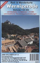 KKV Rad- und Wanderkarte: KKV Rad- und Wanderkarte Wernigerode