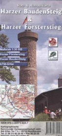 Kartographisch Kommunale Verlagsgesellschaft mb - KKV Rad- und Wanderkarte: KKV Rad- und Wanderkarte Harzer BaudenSteig & Harzer Försterstieg
