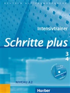 Daniela Niebisch - Schritte plus - Deutsch als Fremdsprache - 3/4: Intensivtrainer, m. Audio-CD