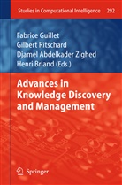 Djamel A Zighed, Henri Briand, Fabrice Guillet, Gilber Ritschard, Gilbert Ritschard, Djamel A. Zighed - Advances in Knowledge Discovery and Management