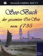 Johan Mansson - See-Buch der gesamten Ost-See von 1735