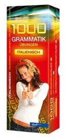 dnf-Verlag GmbH - 1000 Grammatik Übungen Italienisch, Karteikarten m. Lernbox