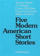 Helmut Tischler, Helmut Tischler - Five Modern American Short Stories