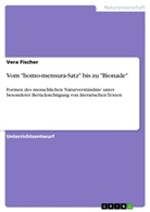 Vera Fischer - Vom "homo-mensura-Satz" bis zu "Bionade"