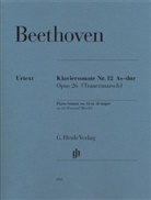 Ludwig van Beethoven, Norbert Gertsch, Murray Perahia, Murray Peraiha - Ludwig van Beethoven - Klaviersonate Nr. 12 As-dur op. 26 (Trauermarsch)