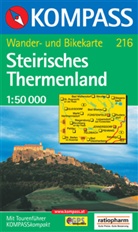 Kompass Karten: Kompass Karte Steirisches Thermenland