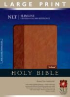 Tyndale, Tyndale House Publishers - Slimline Center Column Reference Bible-NLT-Large Print