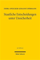 Indra Döhmann, Indra Spiecker, Indra Spiecker gen Döhmann, Indra Spiecker gen. Döhmann - Staatliche Entscheidungen unter Unsicherheit