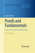Ethan Bloch, Ethan D Bloch, Ethan D. Bloch - Proofs and Fundamentals