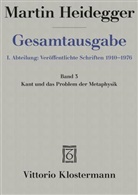 Martin Heidegger, Friedrich-Wilhelm von Herrmann - Gesamtausgabe - 3: Kant und das Problem der Metaphysik (1929)