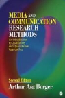 Arthur Asa Berger, Dr. Arthur Asa Berger - Media and Communication Research Methods