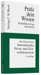 Ha, Pete Hay, Peter Hay, Krätzschmar, Tobias Krätzschmar - Internationales Privat- und Zivilverfahrensrecht