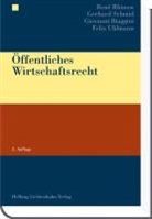 René Rhinow - Öffentliches Wirtschaftsrecht