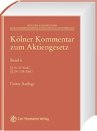 Hans G Koppensteiner, Ulric Noack, Ulrich Noack, Wolfgang Zöllner - Kölner Kommentar zum Aktiengesetz - Bd. 6: Paragraphen 15-22 AktG, Paragraphen 291-328 AktG und Meldepflichten nach Paragraphen 21 ff. WpHG, SpruchG