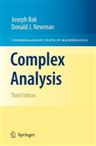 Josep Bak, Joseph Bak, Donald J Newman, Donald J. Newman - Complex Analysis