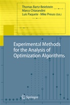 Thomas Bartz-Beielstein, Marc Chiarandini, Marco Chiarandini, Luís Paquete, Luís Paquete et al, Mike Preuss - Experimental Methods for the Analysis of Optimization Algorithms