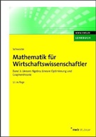 Jochen Schwarze - Mathematik für Wirtschaftswissenschaftler - 3: Lineare Algebra, Lineare Optimierung und Graphentheorie