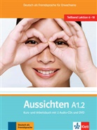 Sabin Jentges, Sabine Jentges, Sylvi Klötzer, Sylvia Klötzer, Ang Lundquist-Mog - Aussichten - A1.2: Kurs- und Arbeitsbuch, m. 2 Audio-CDs u. 1 DVD