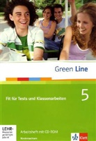 Harald Weisshaar - Green Line, Neue Ausgabe für Gymnasien - Bd.5: Fit für Tests und Klassenarbeiten, Ausgabe Niedersachsen, m. CD-ROM/Audio-CD