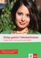 Kolay gelsin! Türkisch für Anfänger: Vokabeltrainer, m. 2 Audio-CDs u. CD-ROM
