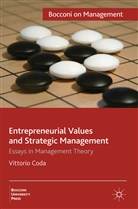 V Coda, V. Coda, Vittorio Coda, CODA VITTORIO - Entrepreneurial Values and Strategic Management